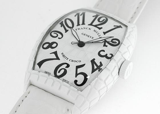 フランク・ミュラー トノウカーベックス ホワイトクロコ 8880SC WHT CRO